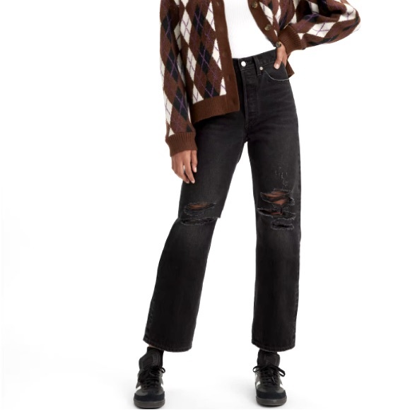 NWT Levi’s Ribcage Straight Ankle Jeans - Picture 1 of 8